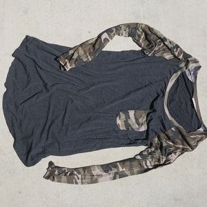 Camo tunic shirt